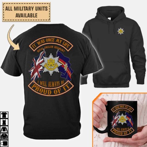 the royal anglian regiment r angliancotton printed shirts 7n4fg