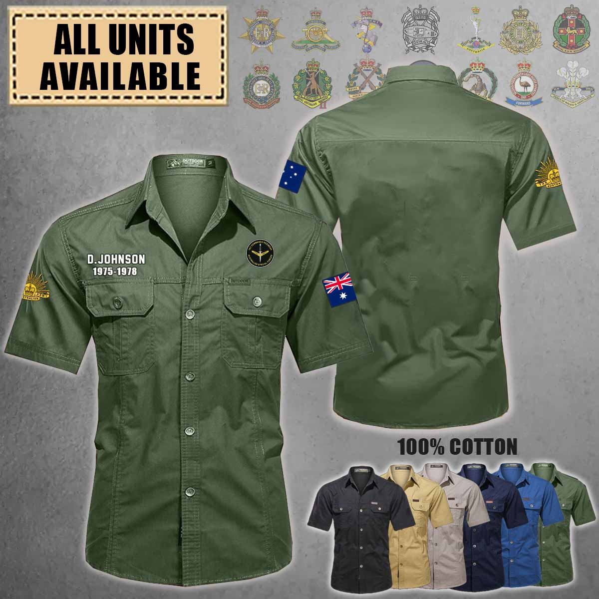 1 Cdo Regt 1st Commando Regiment_Cotton Cargo Shirts
