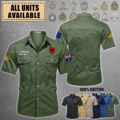 107 Field Battery RAA_Cotton Cargo Shirts
