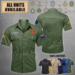 203 Elswick Battery RAA_Cotton Cargo Shirts