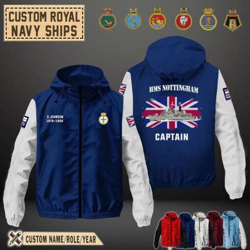 hms nottingham d91flag windbreaker jackets1 w46tk