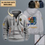 1 19 Rnswr 1st 19th Battalion Royal New South Wales Regimentquarter Zip Hoodie Hx02m