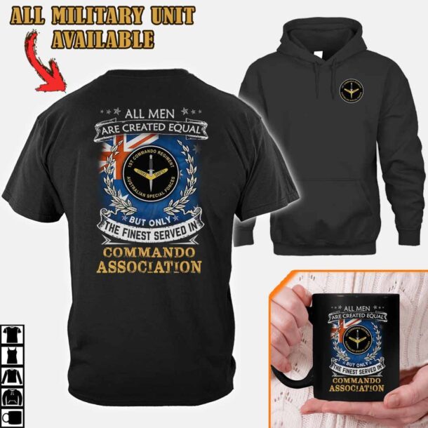 1 Cdo Regt 1st Commando Regimentcotton Shirts Ekxmm