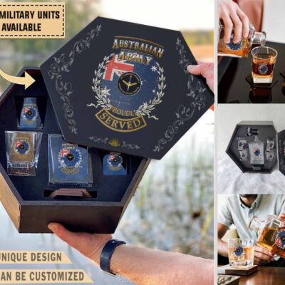 1 Cdo Regt 1st Commando Regimentmilitary Decanter Set Zrl8j
