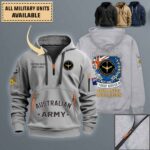 1 Cdo Regt 1st Commando Regimentquarter Zip Hoodie 96ol6