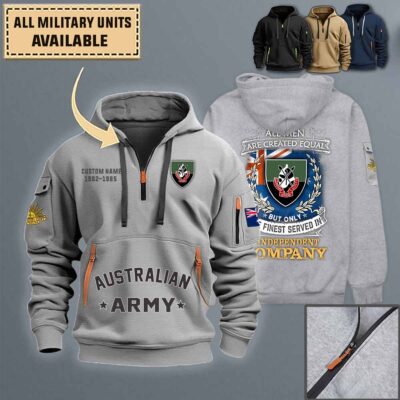 1 Independent Company Rarquarter Zip Hoodie Hw1x2