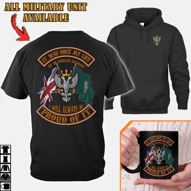 1 Mercian The 1st Battalion Mercian Regimentpolo Shirt M9zuy