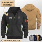 1 Rcha Young Guns 1st Regiment Royal Canadian Horse Artillerypremium Quarter Zip Hoodie 66bka