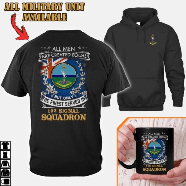 103 Sig Sqn 103 Signal Squadroncotton Shirts 9ohbv