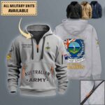 103 Sig Sqn 103 Signal Squadronquarter Zip Hoodie Fans0