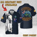 110 Sig Sqn 110 Signal Squadron, Vietnam_Flag Hawaiian Shirt
