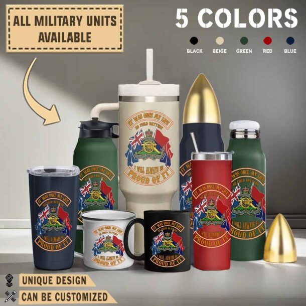 113 Field Battery 7 Field Regiment Raamilitary Drinkware Collection Hq6p8