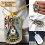 195 Sqn RAF 195 Squadron RAF_Dogtag