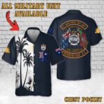 1st ARMD REGT 1st Armoured Regiment RAAC_Flag Hawaiian Shirt