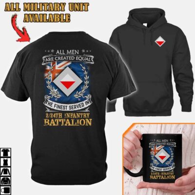 2 24th Infantry Battalioncotton Shirts Hgusk