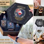 2 24th Infantry Battalionmilitary Decanter Set C7lih