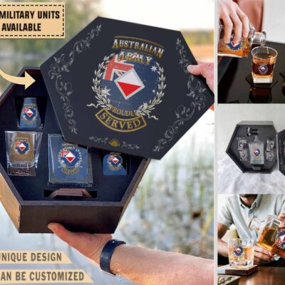 2 24th Infantry Battalionmilitary Decanter Set C7lih