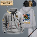 2 4 Rar 2nd 4th Battalion Royal Australian Regimentquarter Zip Hoodie 23n0z