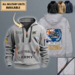 2 Cav 2nd Cavalry Regimentquarter Zip Hoodie Xdv8r