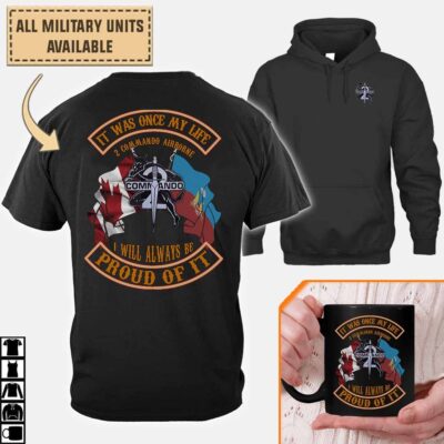 2 Commando Canadian Airborne Regimentcotton Printed Shirts Nj6mm