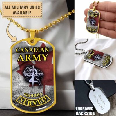 2 Commando Canadian Airborne Regimentdogtag 4zwl6