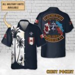 2 Commando Canadian Airborne Regiment_Flag Hawaiian Shirt