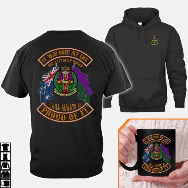 2 Rnswr 2nd Battalion Royal New South Wales Regimentpolo Shirt Mf3ig
