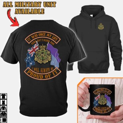 42 Rqr 42nd Battalion Royal Queensland Regimentcotton Printed Shirts Pj8h7