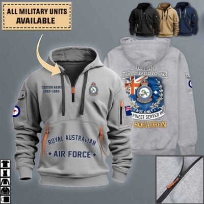 467 Sqn 467 Squadron Raafquarter Zip Hoodie Xnk0m