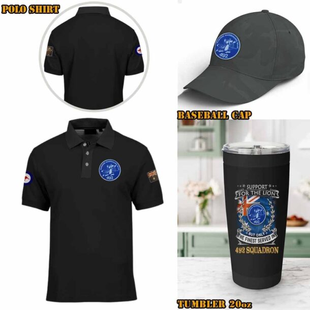 492 Sqn 492 Squadron Raaf Ver2cotton Shirts T9p45