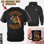 5 7 Rar 5th 7th Battalion Royal Australian Regimentcotton Printed Shirts E51gb