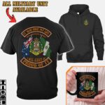 6 Rar 6th Battalion Royal Australian Regimentcotton Printed Shirts B1g0z