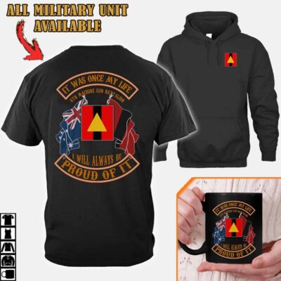 6th Machine Gun Battalioncotton Printed Shirts Mz2n2
