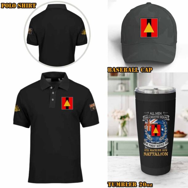 6th Machine Gun Battalioncotton Shirts Cxfk0