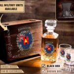 6th Machine Gun Battalionmilitary Decanter Set Ml3z7