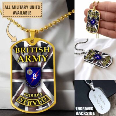 8 Sqn Rct 8 Squadron Royal Corps Of Transportdogtag X39fl