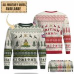 8 Surveillance Troop Royal Artillerypremium Ugly Sweater 7zr99