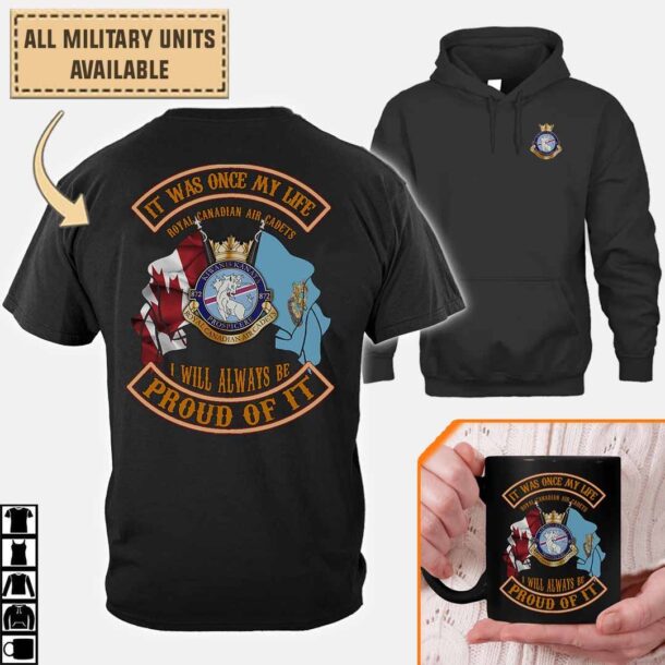 872 Rcacs 872 Kiwanis Kanata Royal Canadian Air Cadet Squadroncotton Printed Shirts Dc8is