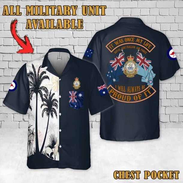 9 Sqn 9 Squadron Raafflag Hawaiian Shirt Ajux4