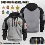 Custom CA Bracnhes Halfzip Hoodie 2