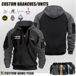 Custom FR Branches Halfzip Hoodie 1