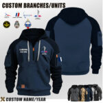 Custom FR Branches Halfzip Hoodie 4