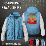 Custom HMAS Naval Ships Sunset Windbreaker Jackets 4 1