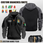 Custom IT Bracnhes Halfzip Hoodie 1
