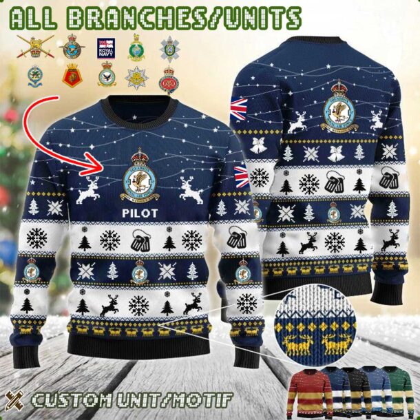 Custom UK Bracnhes Ugly Sweater 9
