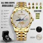 HMS Ships Stainless Steel Watch 3