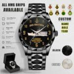 HMS Ships Stainless Steel Watch 9