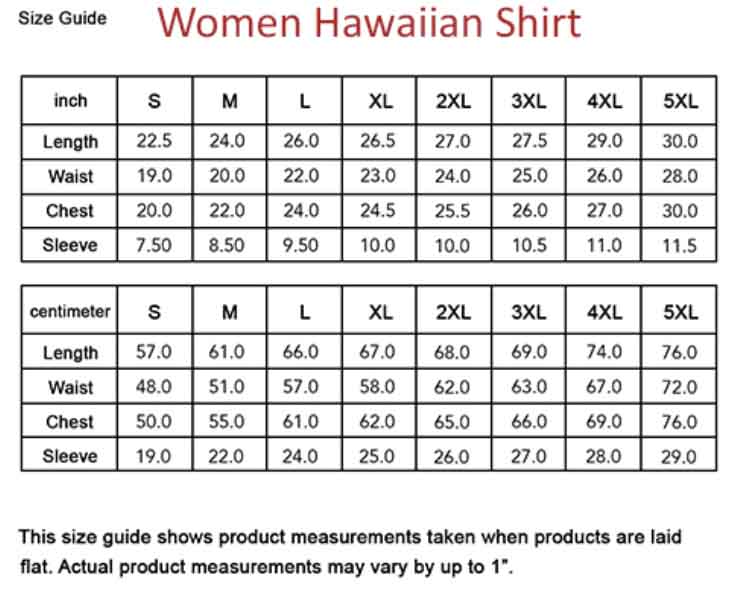 Web Size Women Hawaiian