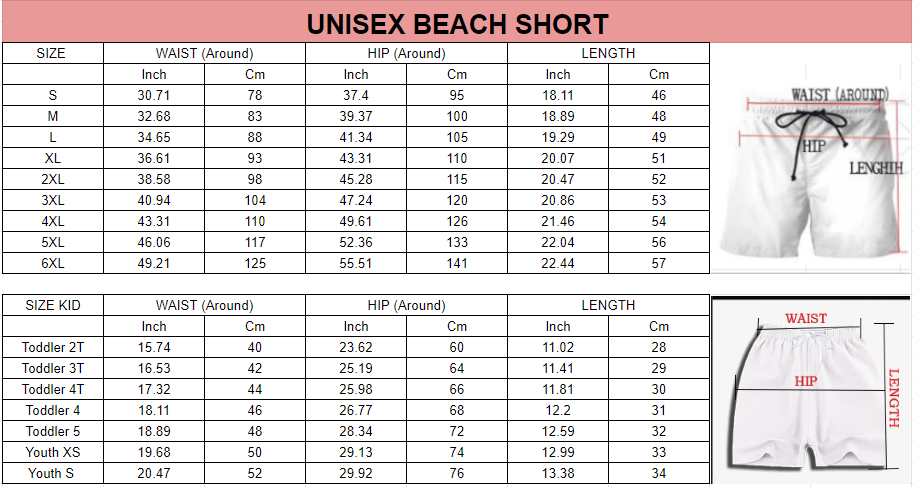 Web Size Beach Short