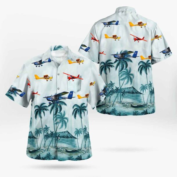 A 22 Foxbat A22pocket Hawaiian Shirt 373ch